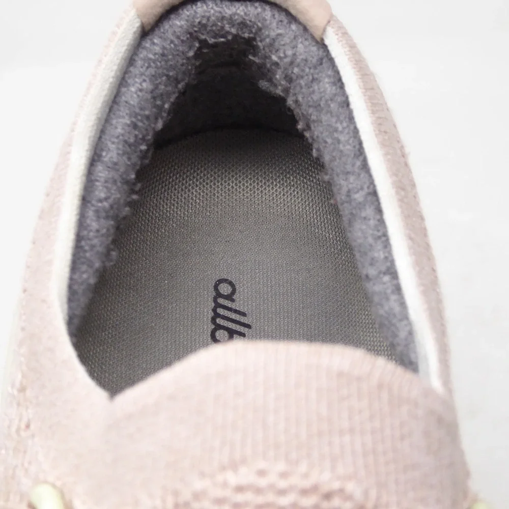 Allbirds Mens Tree Dasher 2 Sneakers Pink Knit Lace Up Shoes Size 9 - Picture 8 of 10